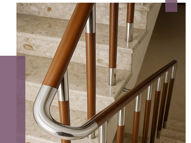 Монтаж поручней в Новомосковске от 9809 руб. монтаж под ключ | ПРОЛЁТ-Нвм