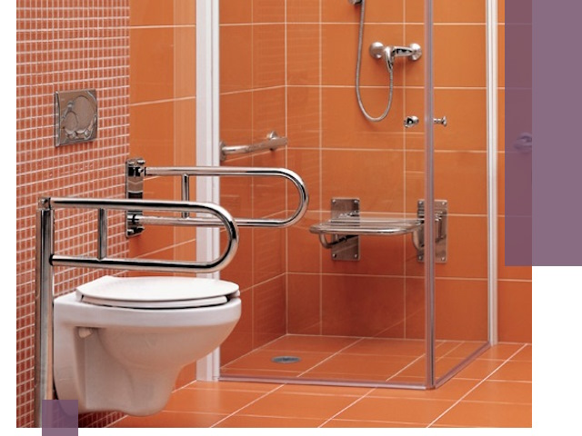 Изготовление поручней для инвалидов в Новомосковске под ключ