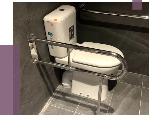 Поручни для санузлов в Новомосковске от 4337 руб. | ПРОЛЁТ-Нвм