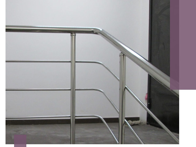 Изготовление поручней из нержавеющей стали в Новомосковске
